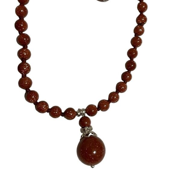 Natural Sunstone Necklace Earring Set NWT Black Friday sale! - Picture 5 of 11